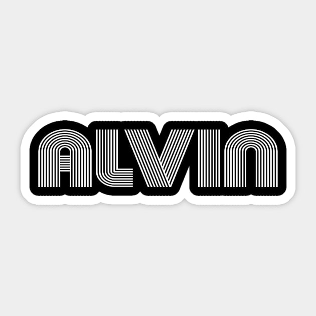 ALVIN Family Name Family Reunion Ideas Sticker by Salimkaxdew